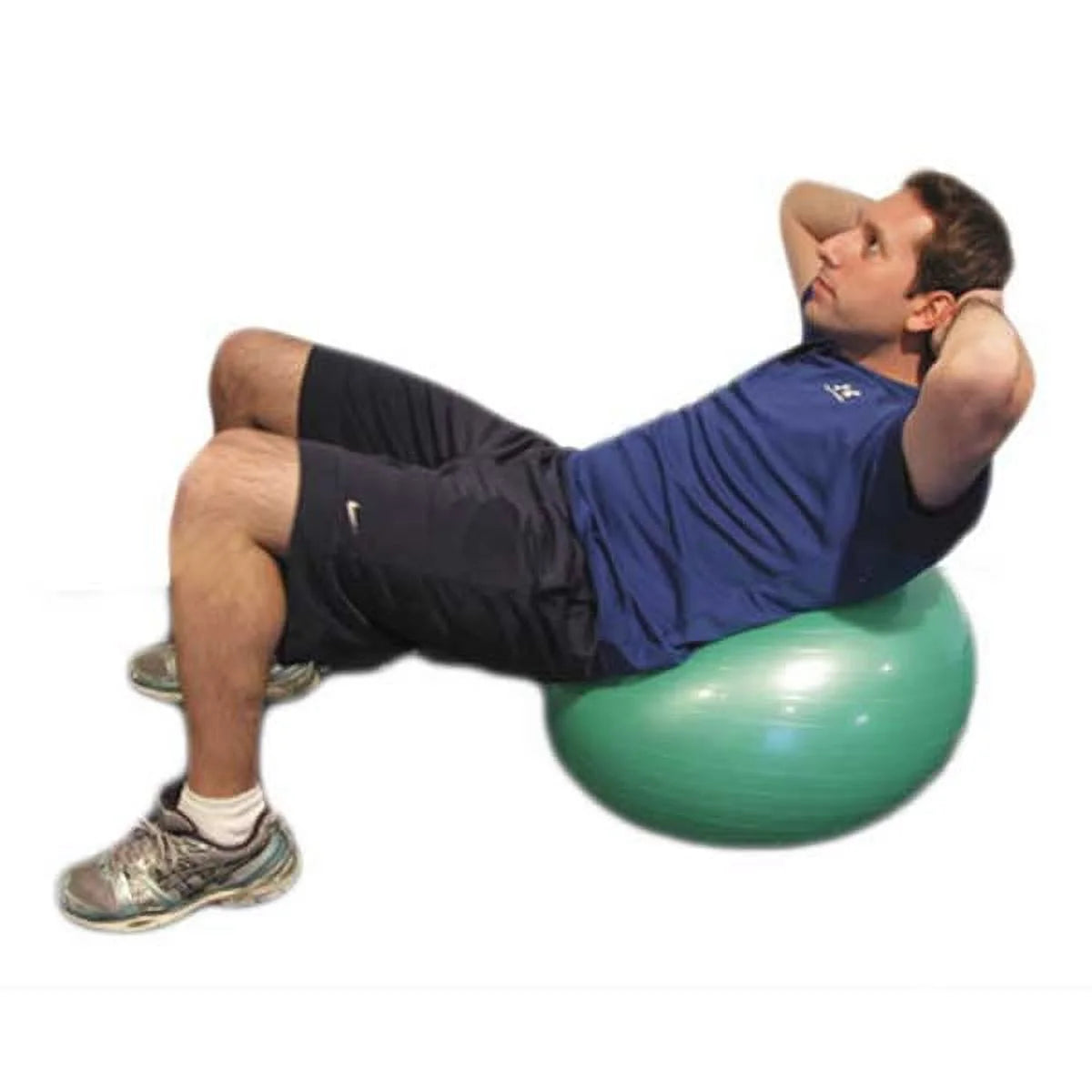 Inflatable Stability Exercise Yoga Ball - Red - 30" (75 Cm)