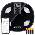 Smart Body Weight Scale, 24-In-1 Digital BMI Bathroom Scale, with Body Fat & Muscle Mass, Bluetooth, 400Lb