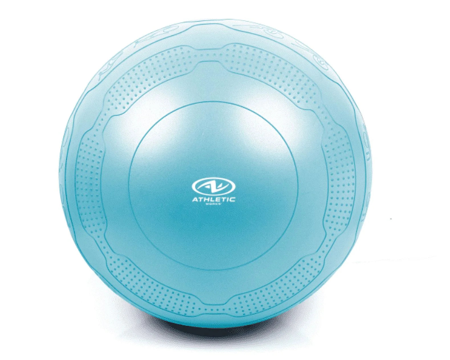 (4 Pack)  55Cm Yoga Ball, Anti-Burst, Exercises Poses Embossed
